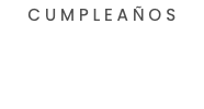 CUMPLEAÑOS